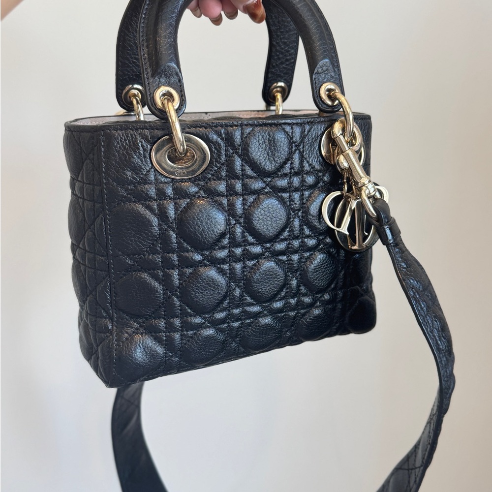 Christian Dior Lady Dior Cannage Handbag Small size - Picture 4 of 13